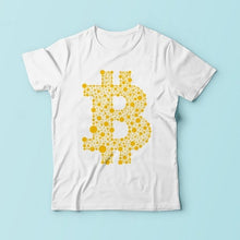 Load image into Gallery viewer, Bitcoin Typographic Word Cloud